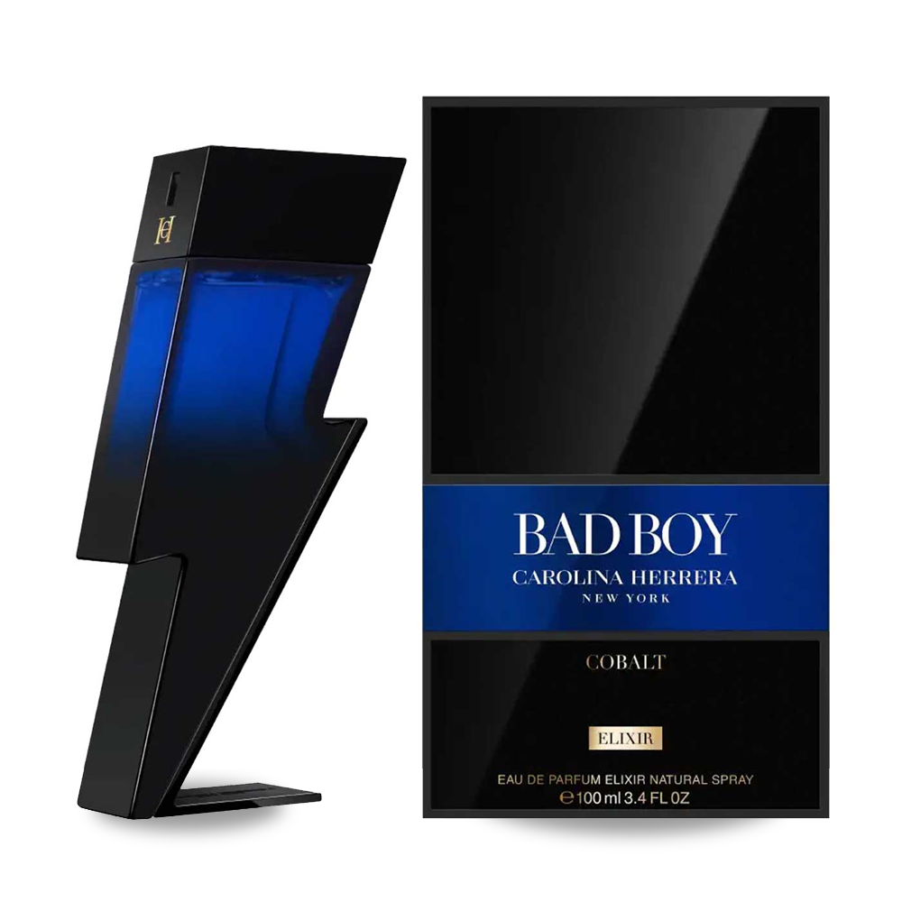 Bad Boy Cobalt Elixir Parfum Intense — Carolina Herrera — EDP — 100ml — Bărbați