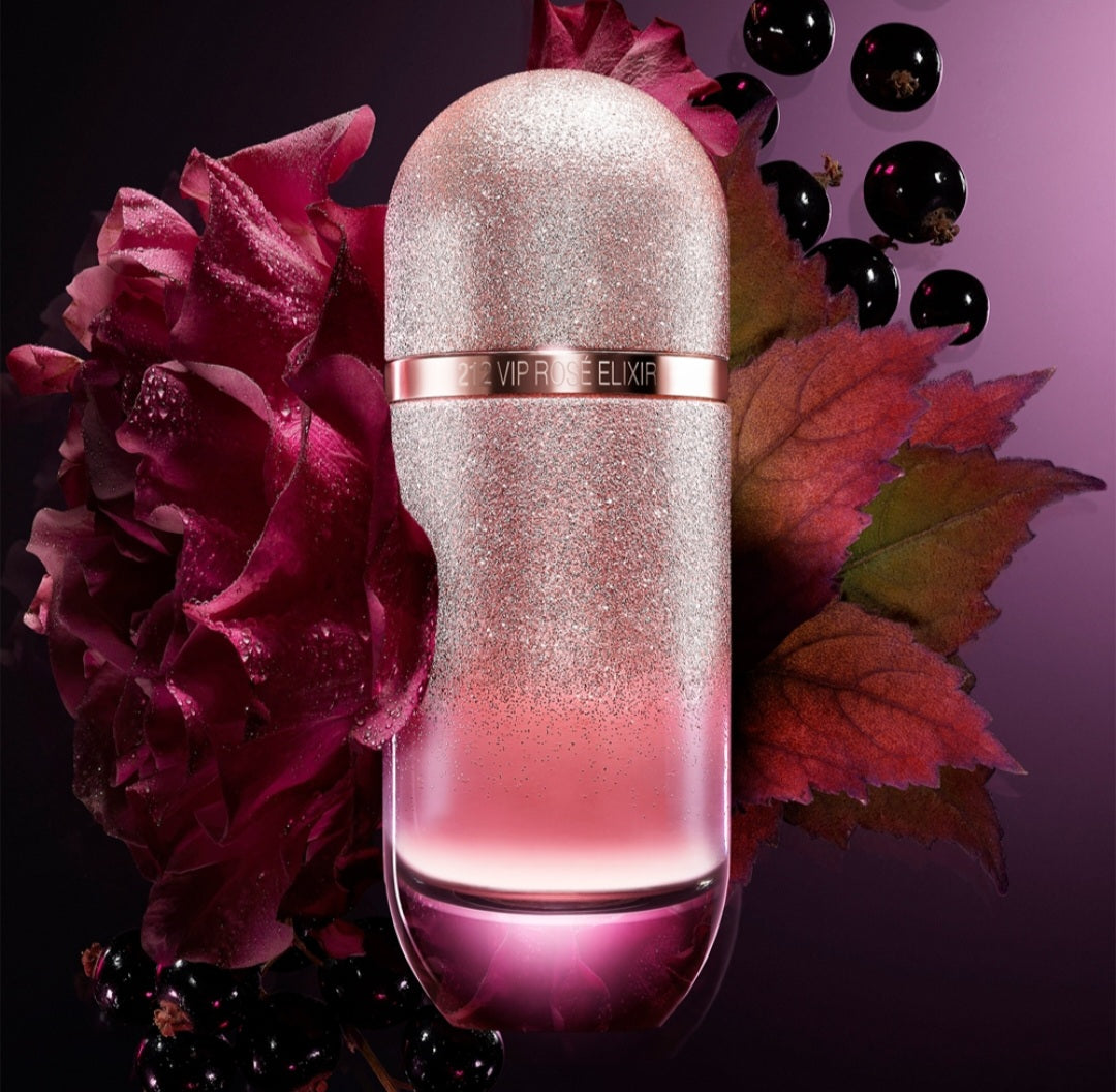 212 VIP Rose Elixir Carolina Herrera - 80ml